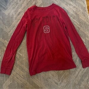 Red Long Sleeve Shirt